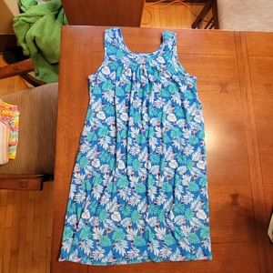 CW Classics Terry Flamingo Print Coverup Large